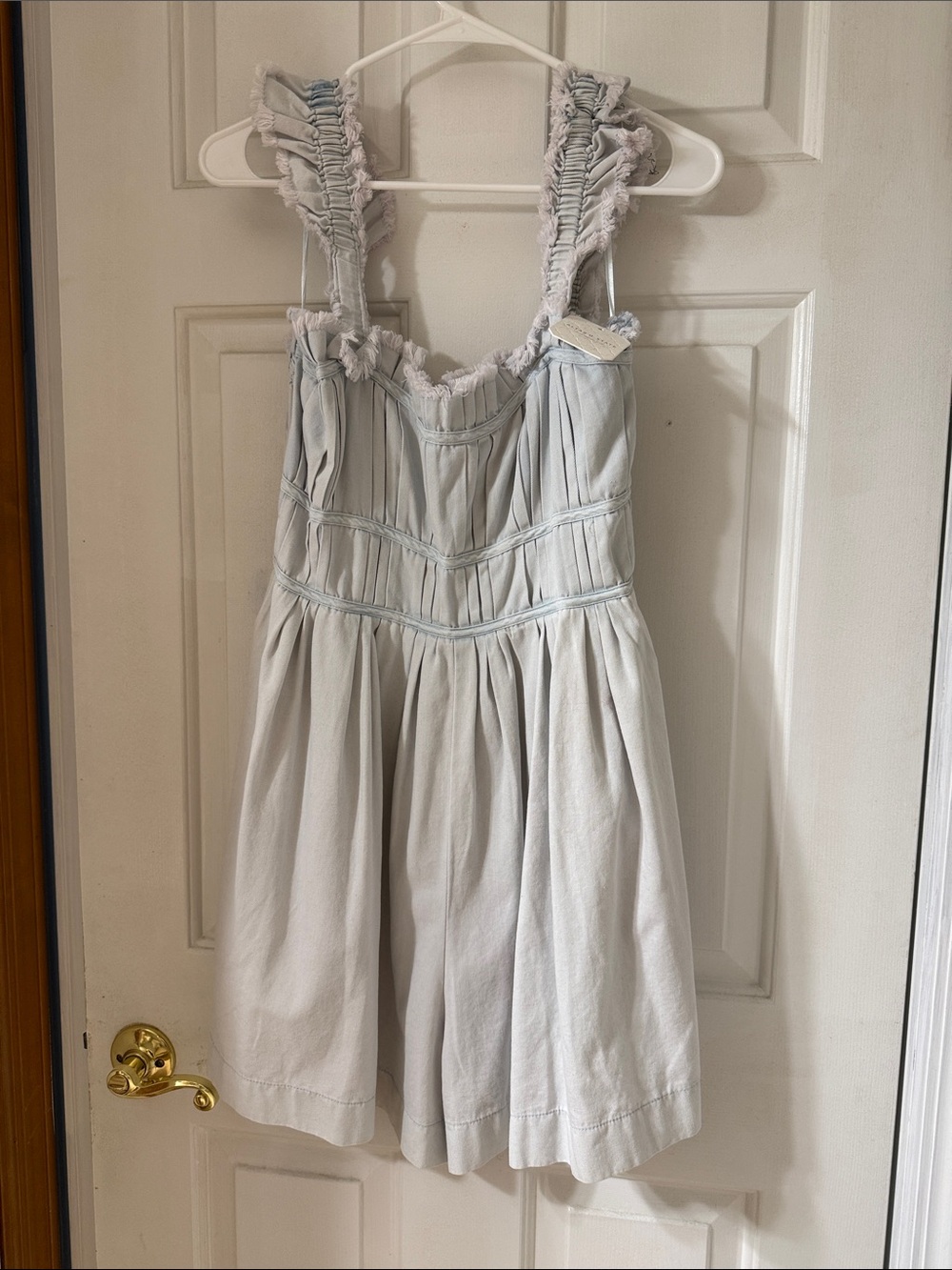Women’s light blue romper